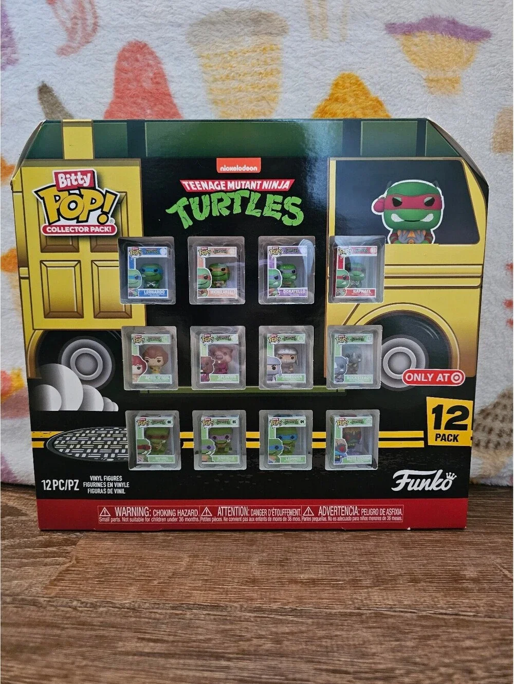 Funko Bitty POP! Teenage Mutant Ninja Turtles Figures Collector Pack 12pk